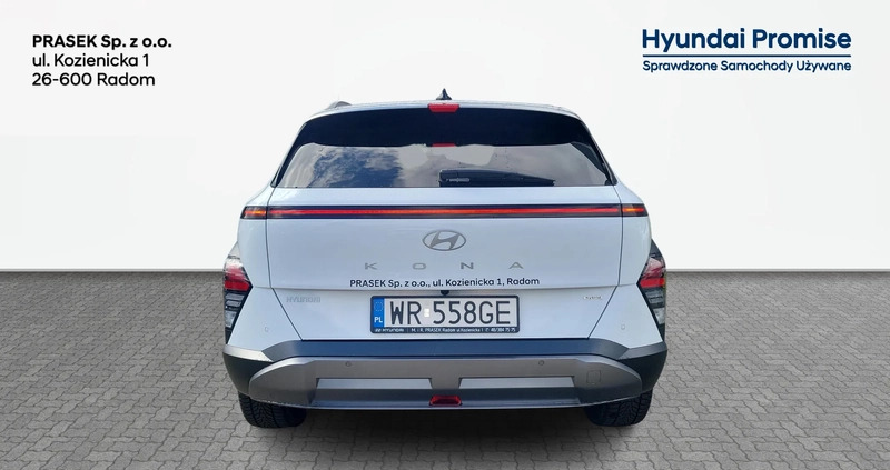 Hyundai Kona cena 148900 przebieg: 4000, rok produkcji 2023 z Urzędów małe 92